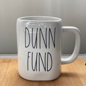 Rae Dunn DUNN FUND Mug